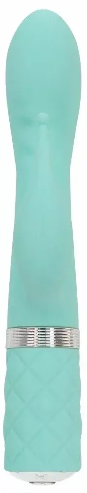 Кролик-вибратор Pillow Talk Silicone Teal — 2 мотора Photo 3
