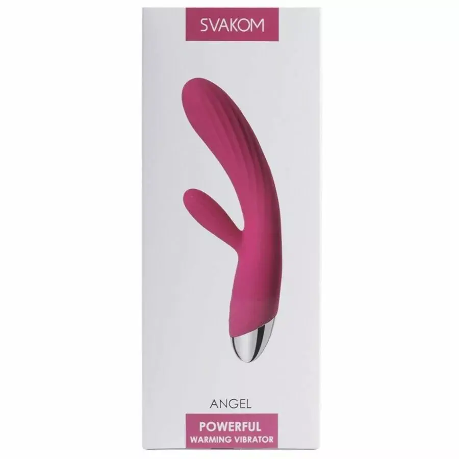 Svakom Angel trusveida vibrators — silikons, sasilst līdz 38ºC Photo 8
