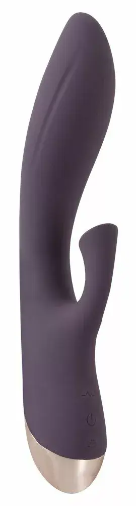 Вибратор Javida Silicone Purple — сасание и G‑точка Photo 2