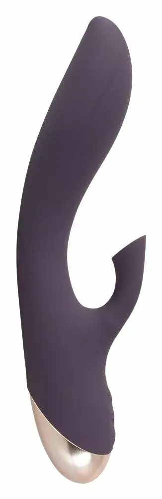 Вибратор Javida Silicone Purple — сасание и G‑точка Photo 3