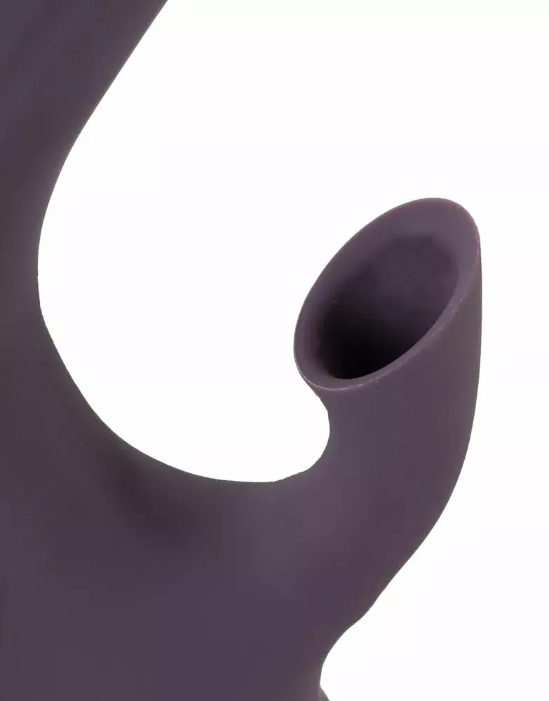 Вибратор Javida Silicone Purple — сасание и G‑точка Photo 4