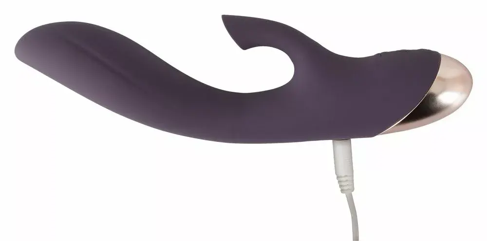 Вибратор Javida Silicone Purple — сасание и G‑точка Photo 8
