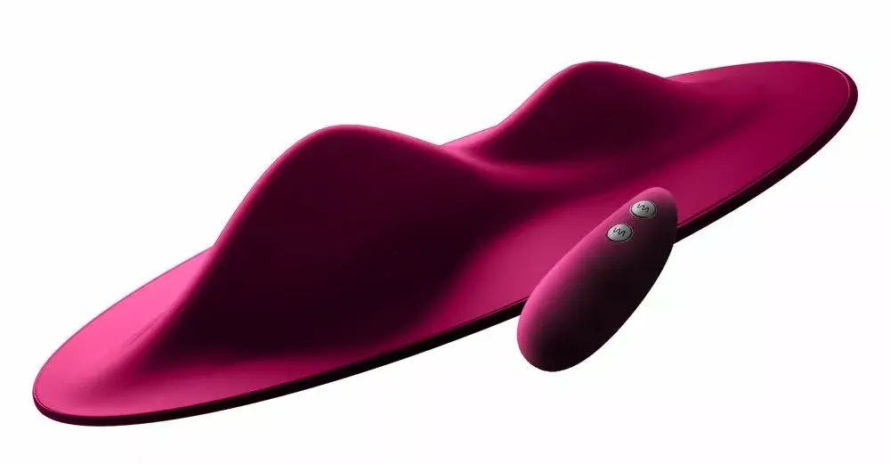 Vibrator you2toys silicone black — vibrating pad 29 cm Photo 2