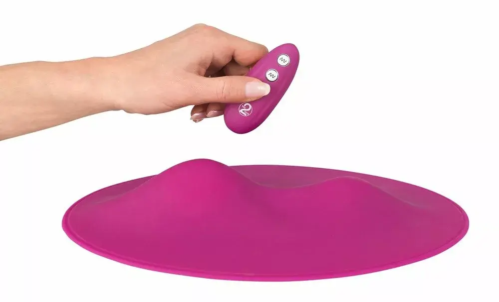 Vibrator you2toys silicone black — vibrating pad 29 cm Photo 4