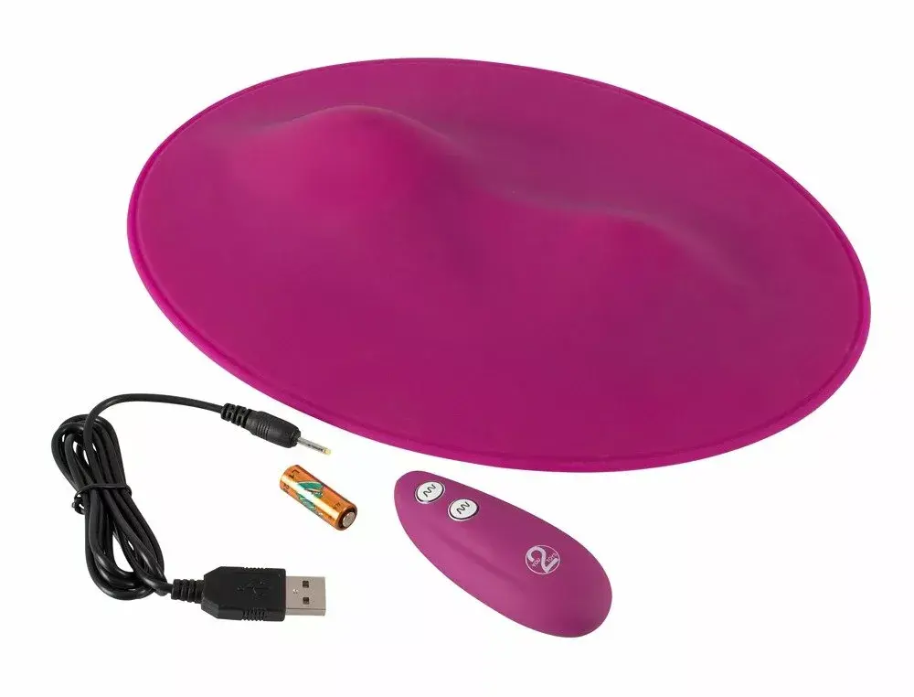 Vibrator you2toys silicone black — vibrating pad 29 cm Photo 10