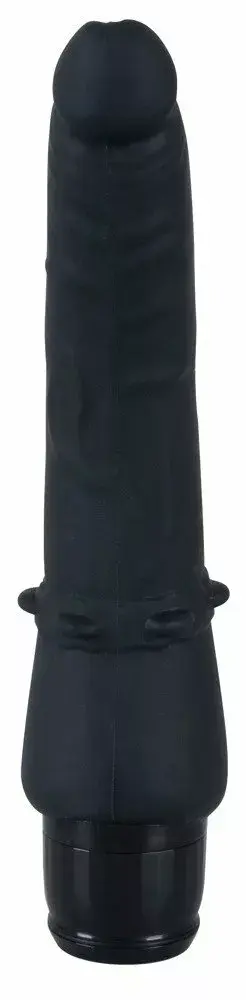Анальный вибратор you2toys Silicone Black — 22 см Photo 3