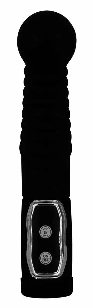 Анальный вибратор you2toys Silicone Black — 20 см, Ø 4,1 см Photo 4