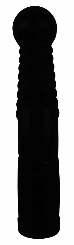 Анальный вибратор you2toys Silicone Black — 20 см, Ø 4,1 см Photo 5