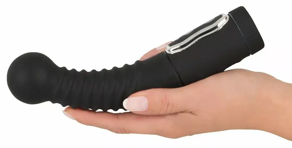 Анальный вибратор you2toys Silicone Black — 20 см, Ø 4,1 см Photo 6