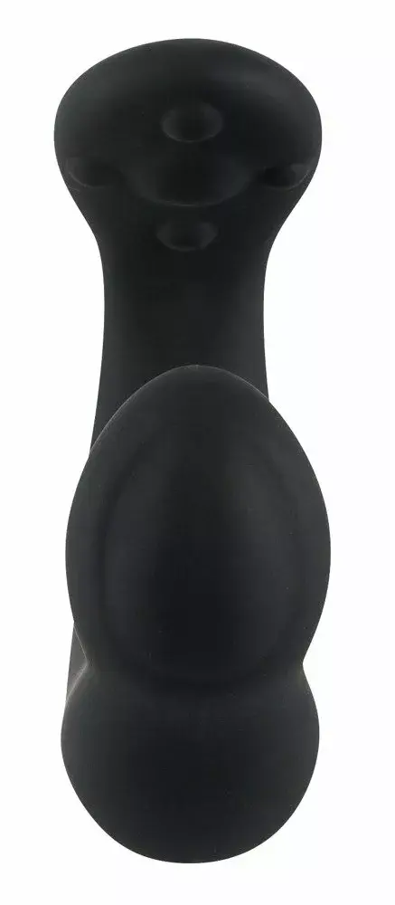 Rebel Silicone Black массажёр простаты — 20 см C-образный Photo 7