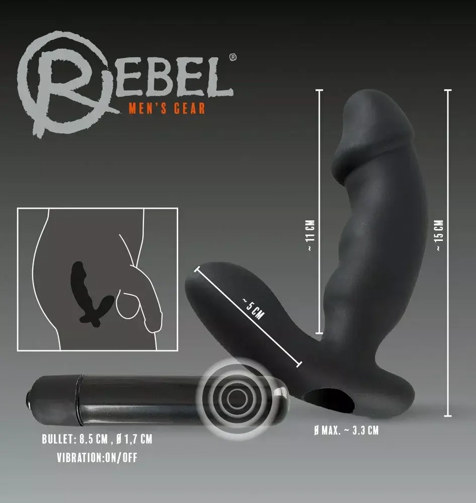 Анальный вибратор Rebel модель 05859630000 Photo 6