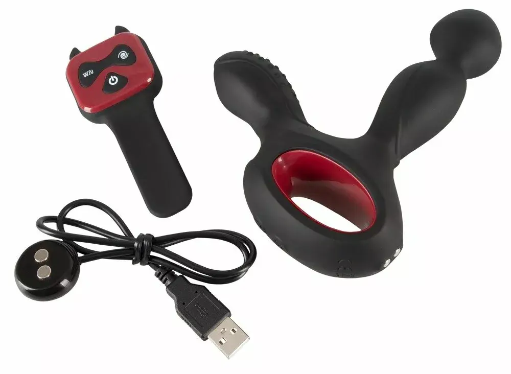 Prostate massager you2toys Silicone Black Photo 6