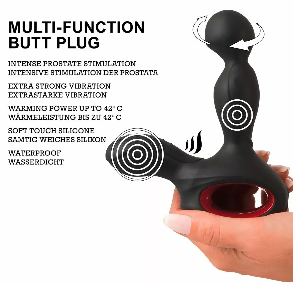 Prostate massager you2toys Silicone Black Photo 11