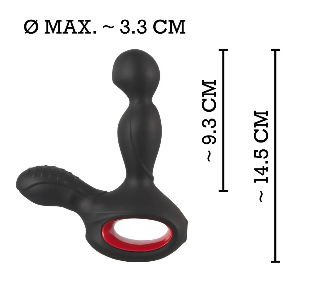 Prostate massager you2toys Silicone Black Photo 10