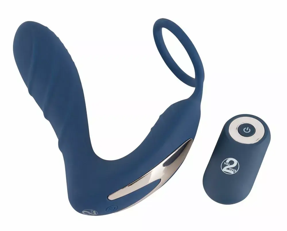 Prostate massager you2toys Silicone Black Photo 2
