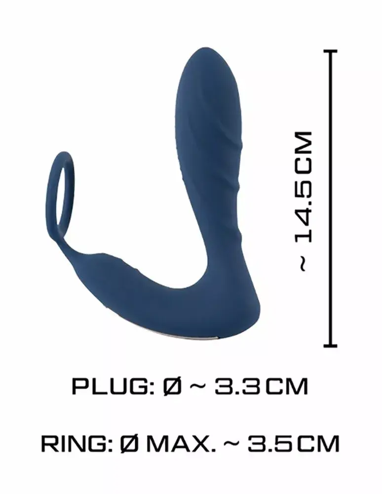Prostate massager you2toys Silicone Black Photo 11