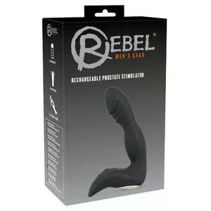 Prostate Massager Rebel Silicone Black