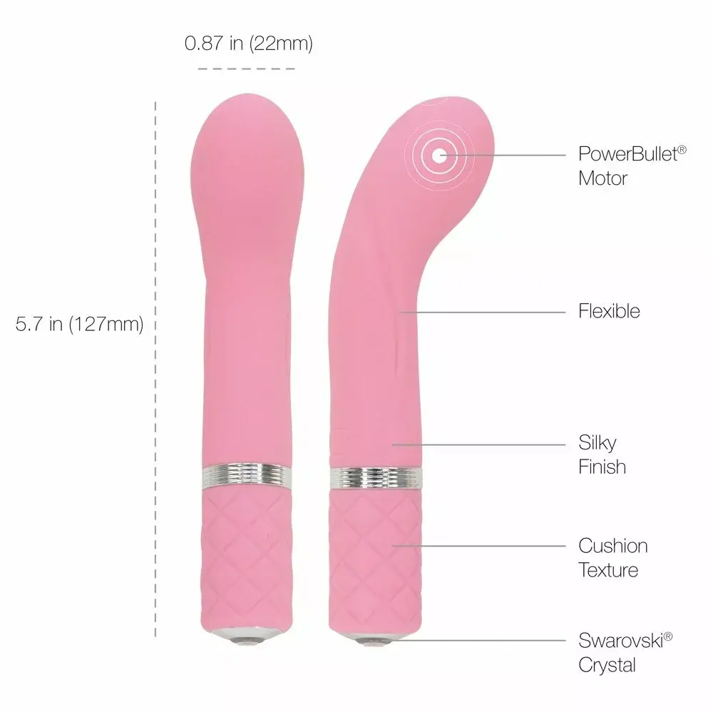 Pillow Talk G-точечный силиконовый вибратор 12,7 см Photo 6