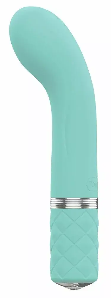 Вибратор pillow talk Silicone Teal — тонкий G-spot 12,7 см Photo 2
