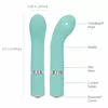 Вибратор pillow talk Silicone Teal — тонкий G-spot 12,7 см Photo 6