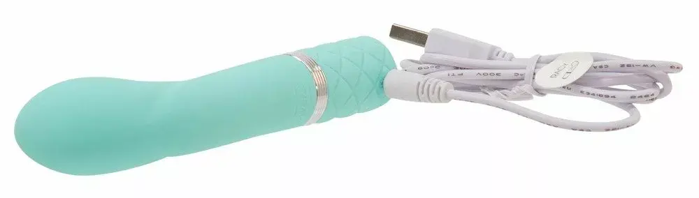 Вибратор pillow talk Silicone Teal — тонкий G-spot 12,7 см Photo 7