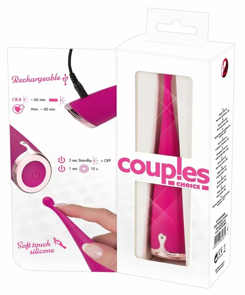 Couples Choice Spot вибратор силиконовый фиолетовый Photo 9