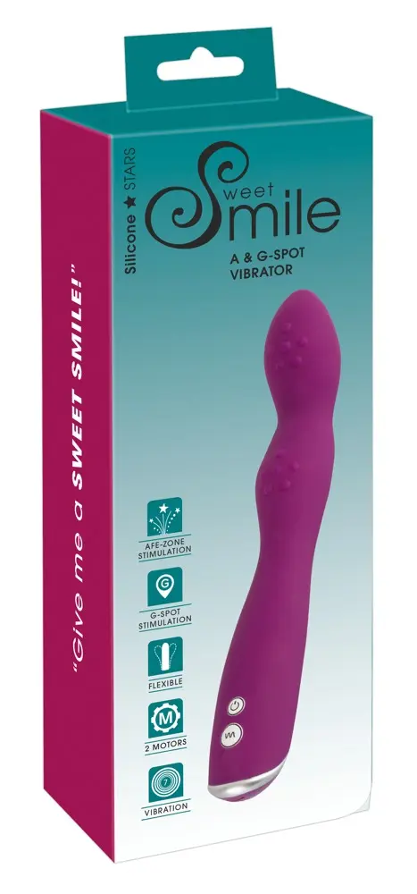 Vibrators Sweet Smile silikona violets —