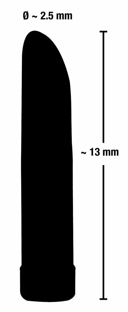 Вибратор you2toys Lady Finger Silicone Black — 13 см Photo 4