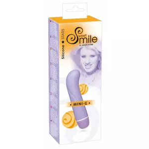 Vibrator Sweet Smile Silicone G-spot mini, 12.4 cm length, Ø 2.5 cm, 7 vibration levels, pink