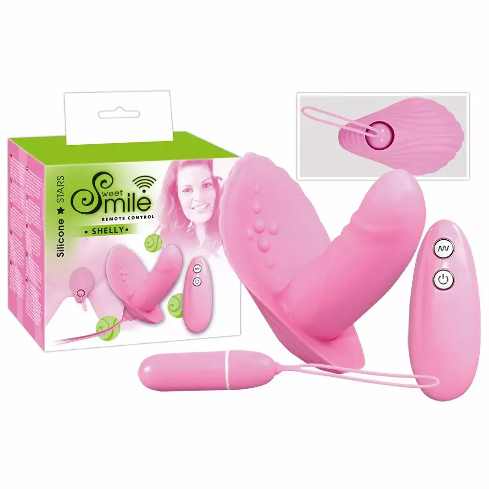 RC пант-вайбр Sweet Smile Silicone Pink Photo 7