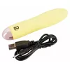 Мини-вибратор you2toys Silicone Yellow — 13,2 см Photo 4