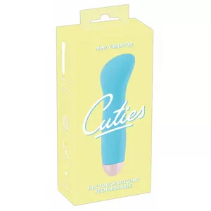 Mini vibrator you2toys silicone blue — 12.9 cm, Ø 2.3–3.5 cm, 7 vibration modes, USB rechargeable, waterproof