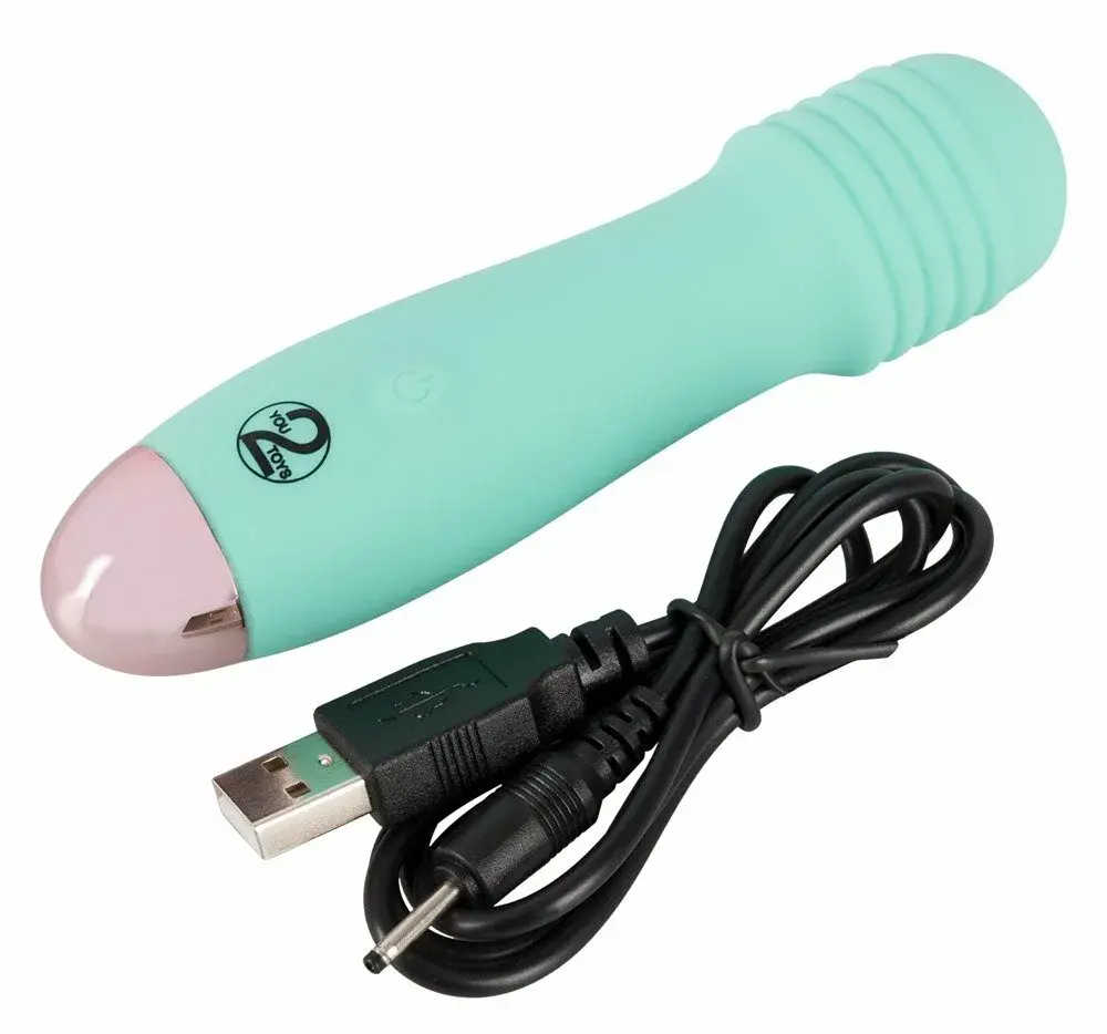 Мини-вибратор you2toys Silicone Green — 12,5 см Photo 4