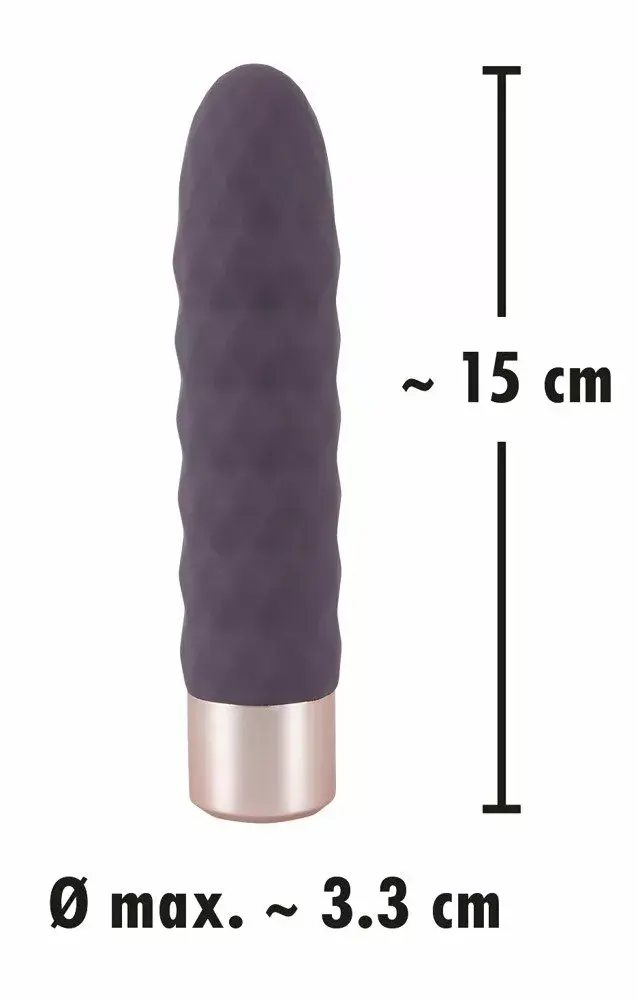 Vibrator you2toys Silicone Pink — 15 cm silicone vibrator Photo 8