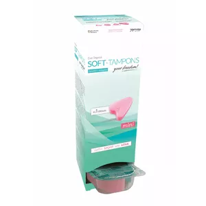 Тампоны JOYDIVISION Soft Tampons mini — 10 шт., компактная впитываемость для лёгкого кровотечения