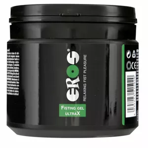Personal water-based lubricant gel Eros UltraX 500 ml — water-soluble, latex-compatible
