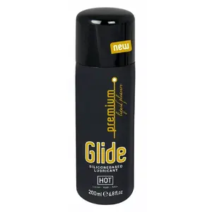 Silicone Glide Lubricant HOT Premium Silicone Glide 200 – silicone-based personal lubricant, 200 ml
