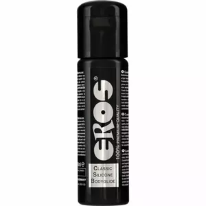 Смазка для интимной гигиены Eros Classic Silicone 100 мл — на силиконовой основе, водостойкая, долговременная