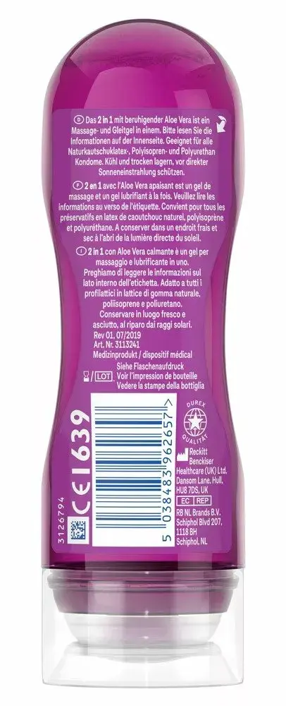 Durex Play Massage 200 ml — massage gel and lubricant Photo 2