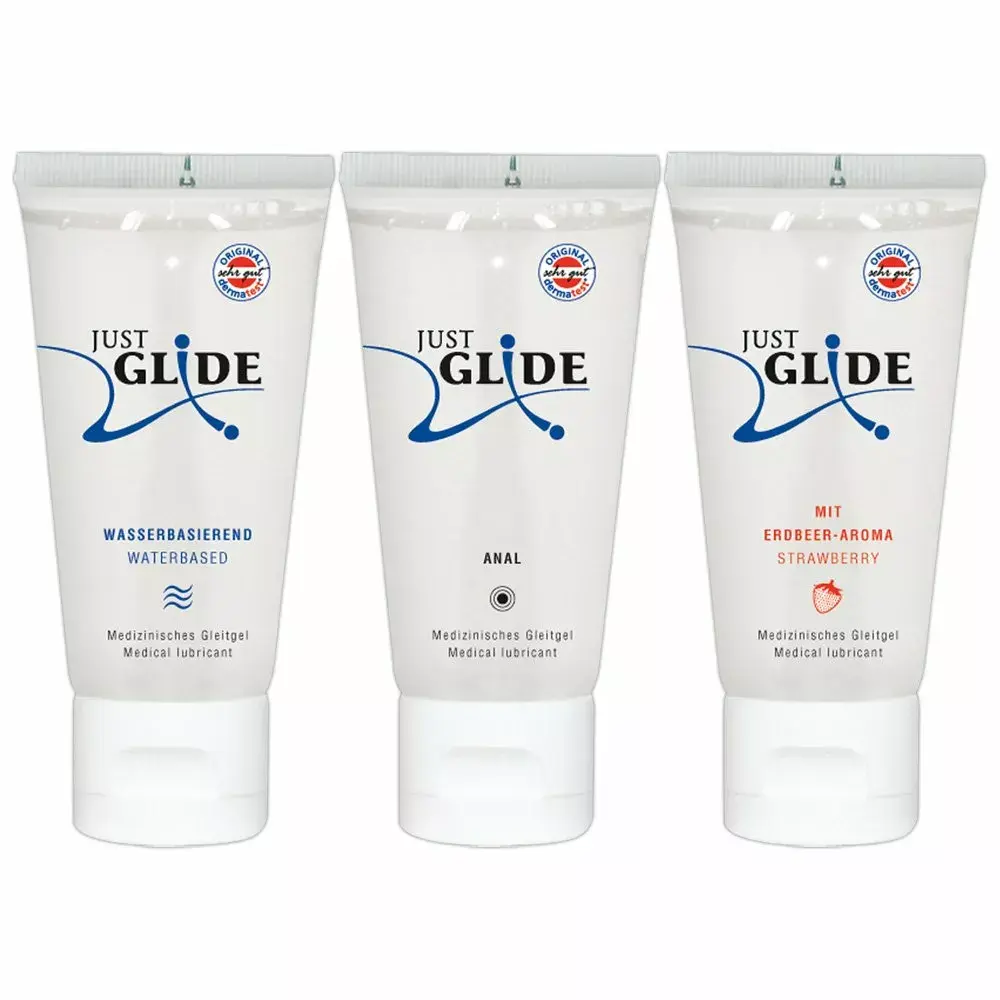 Lubrikantu komplekts just glide Just Glide 3×50 ml Photo 2