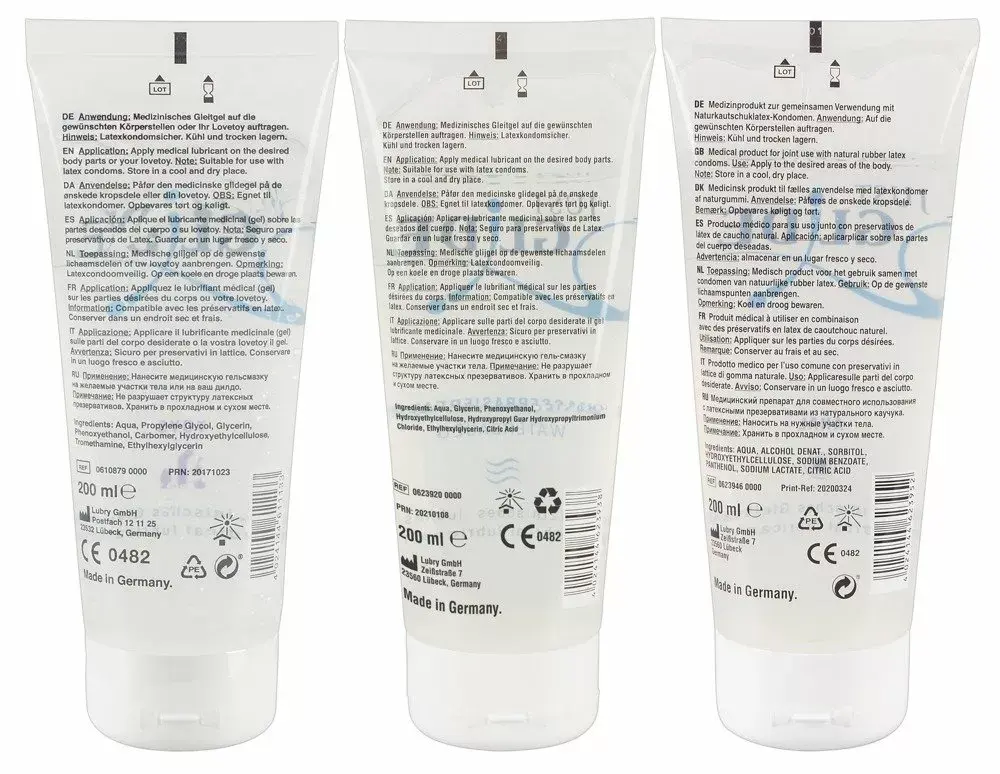 just glide Lubricant Just Glide 3x200ml personal lubricant Photo 2