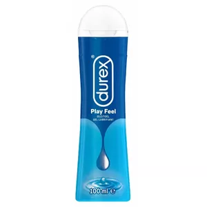 Water-based personal lubricant Durex Play Feel 100 ml — medical, non-greasy, latex-compatible