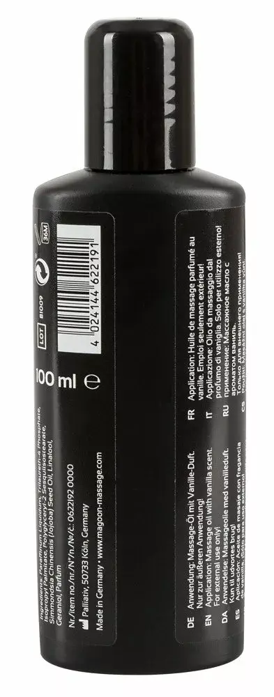 Masāžas eļļa Magoon Vanilla 100 ml Photo 3