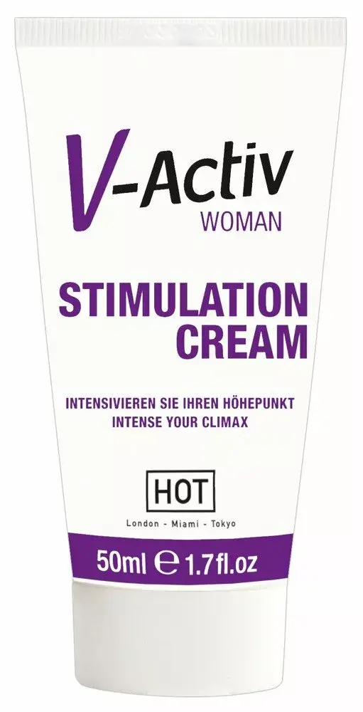 Stimulation cream HOT V-Activ 50 ml Photo 2
