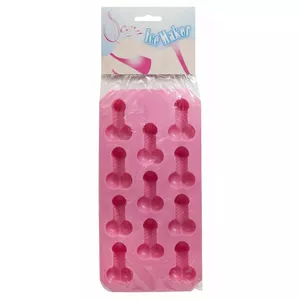 Flexible silicone ice tray Willy 07724020000 — 11-piece novelty ice mold, TPR, 20×11 cm