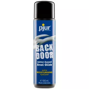 Anal water-based lubricant pjur Back Door Moisturising Anal 100 g with hyaluron, condom-safe, tasteless