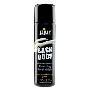 Силиконовая анальная смазка pjur backdoor 250 мл — силиконовая, с экстрактом жожоба, совместима с латексом