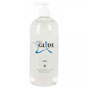 Anal lubricant just glide 1L water-based long-lasting, pH-optimised, vegan, condom- and toy-safe