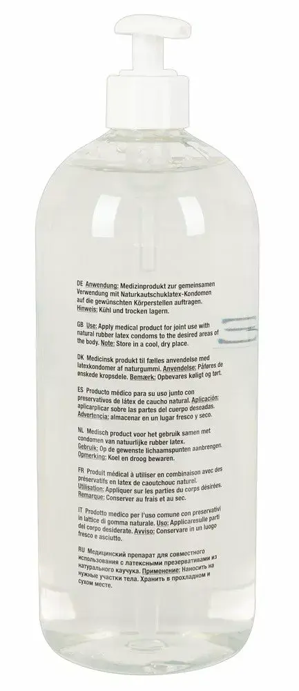Anal lubricant just glide 1L water-based Photo 2