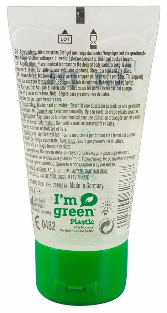 Anal lubricant just glide Bio 50 ml Photo 2